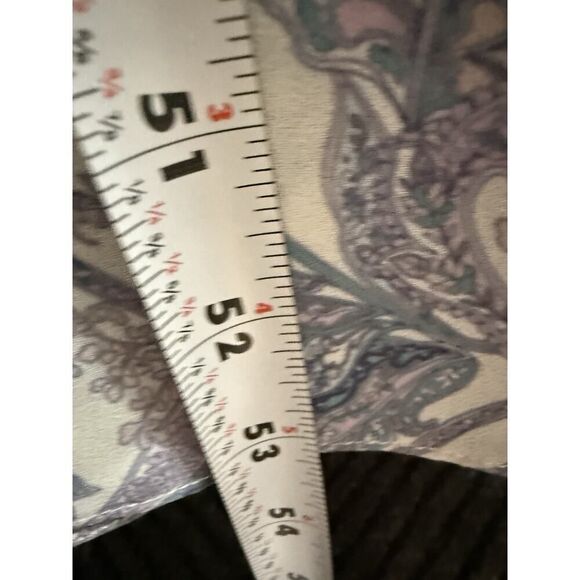 For Love and Lemons Janelle Paisley Maxi Dress Long Sleeve Button Down SizE XS - Picture 12 of 16